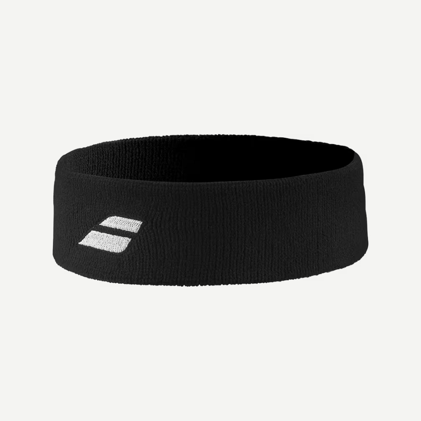 Bandeau éponge Babolat Logo Headband Noir