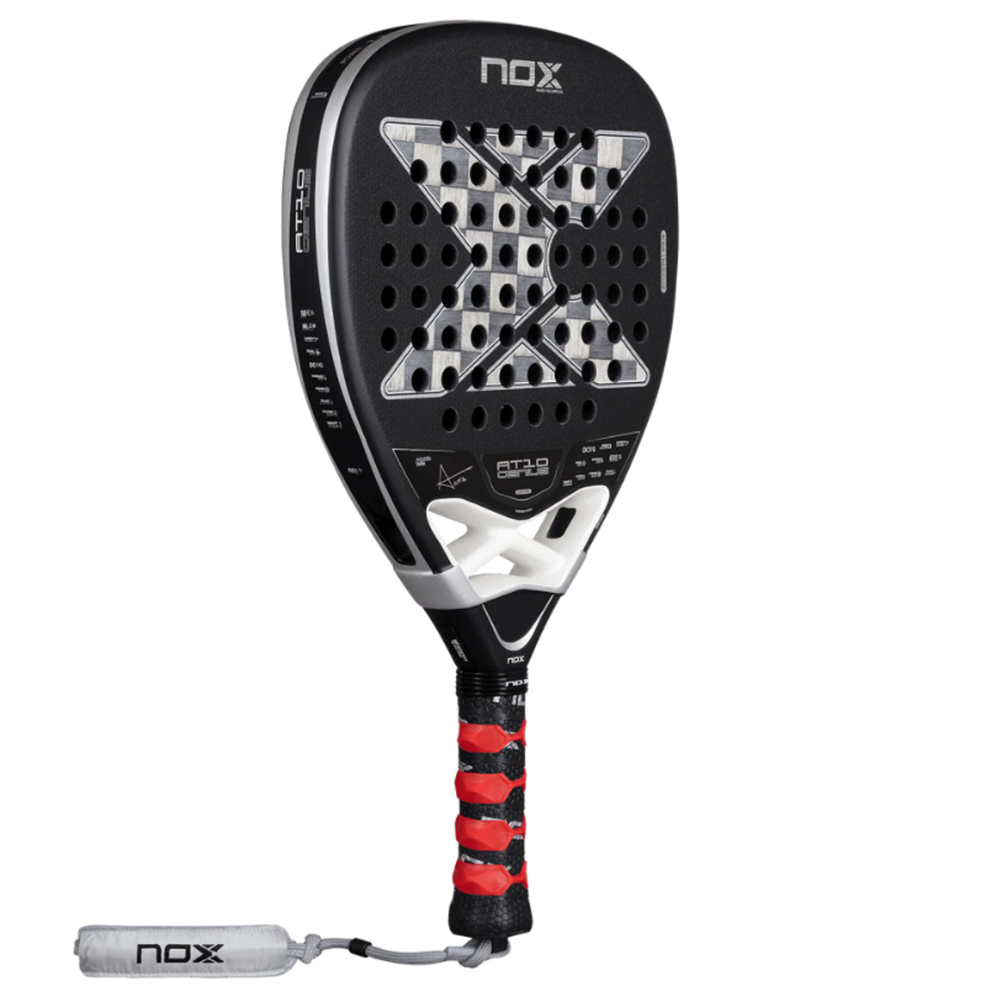 Raquette de padel Nox AT10 Genius Attack 18k Alum 2026