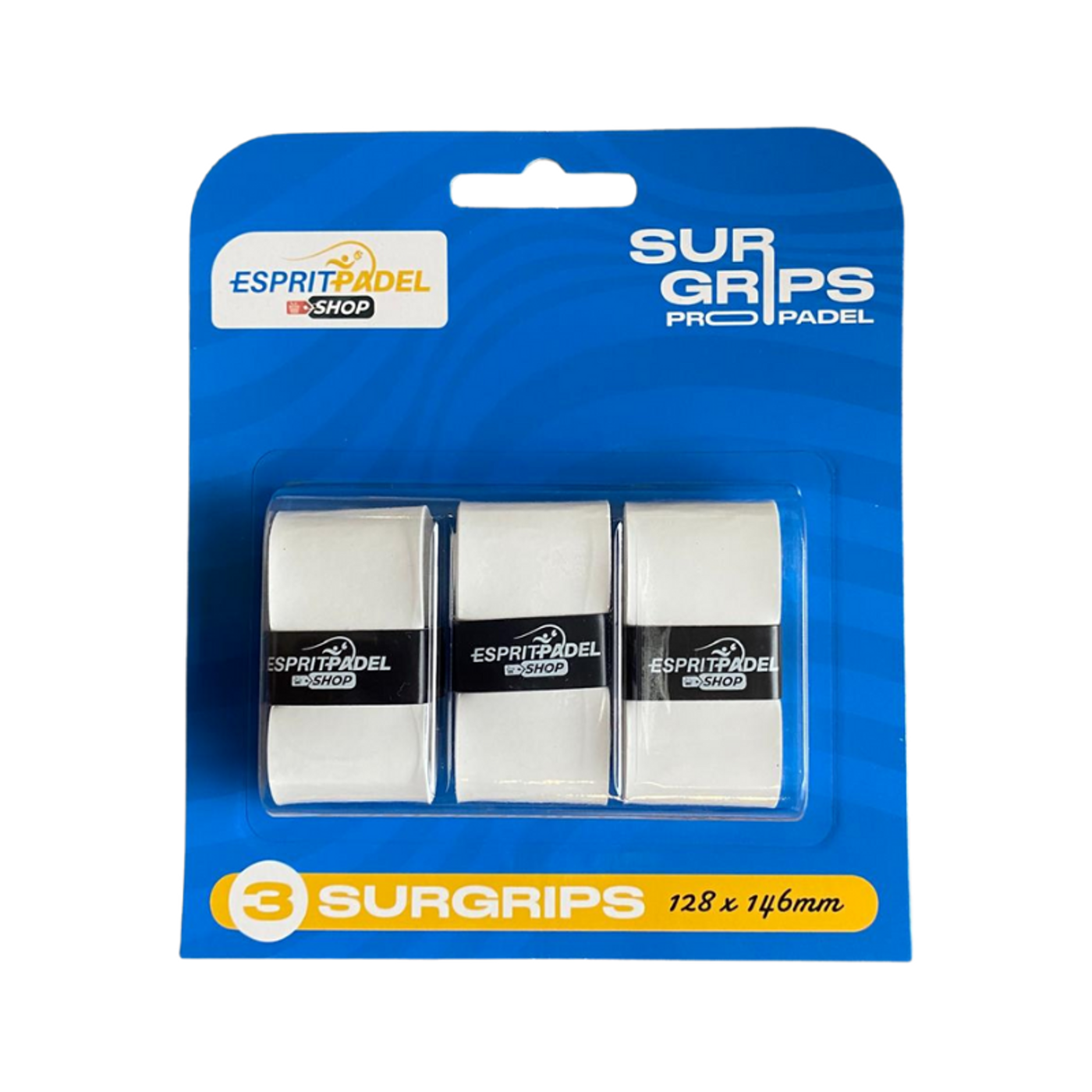 Surgrips Esprit Padel Shop Pro Padel Blanc x3