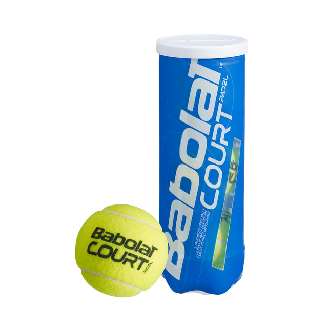 Tube de 3 balles Babolat Court