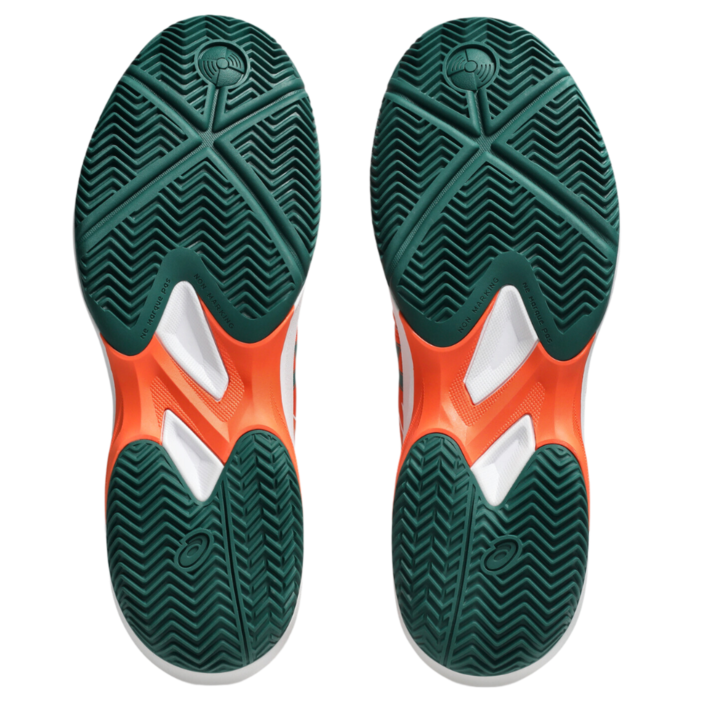 Chaussures de padel Homme Asics Game FF Padel Orange/Vert