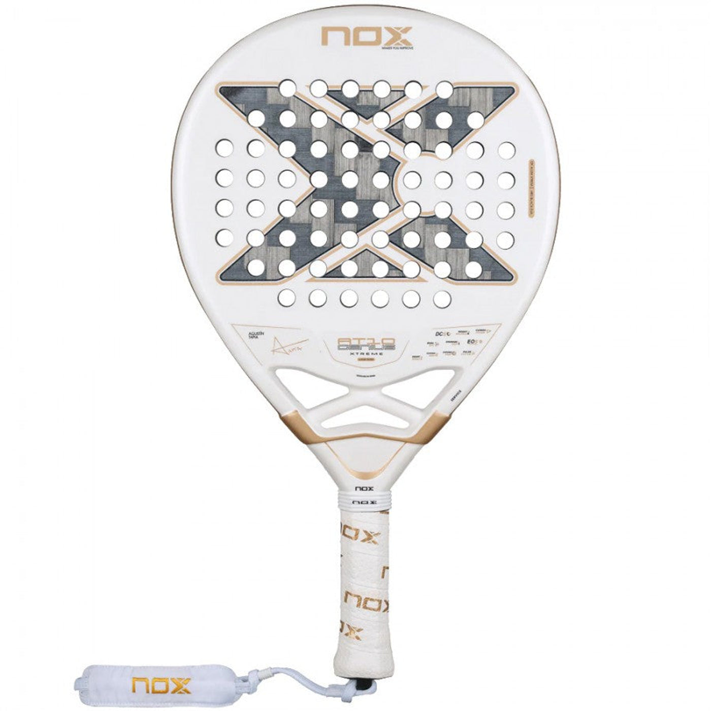 Raquette de padel Nox AT10 Genius 12K Alum Xtreme by Agustín Tapia 2026