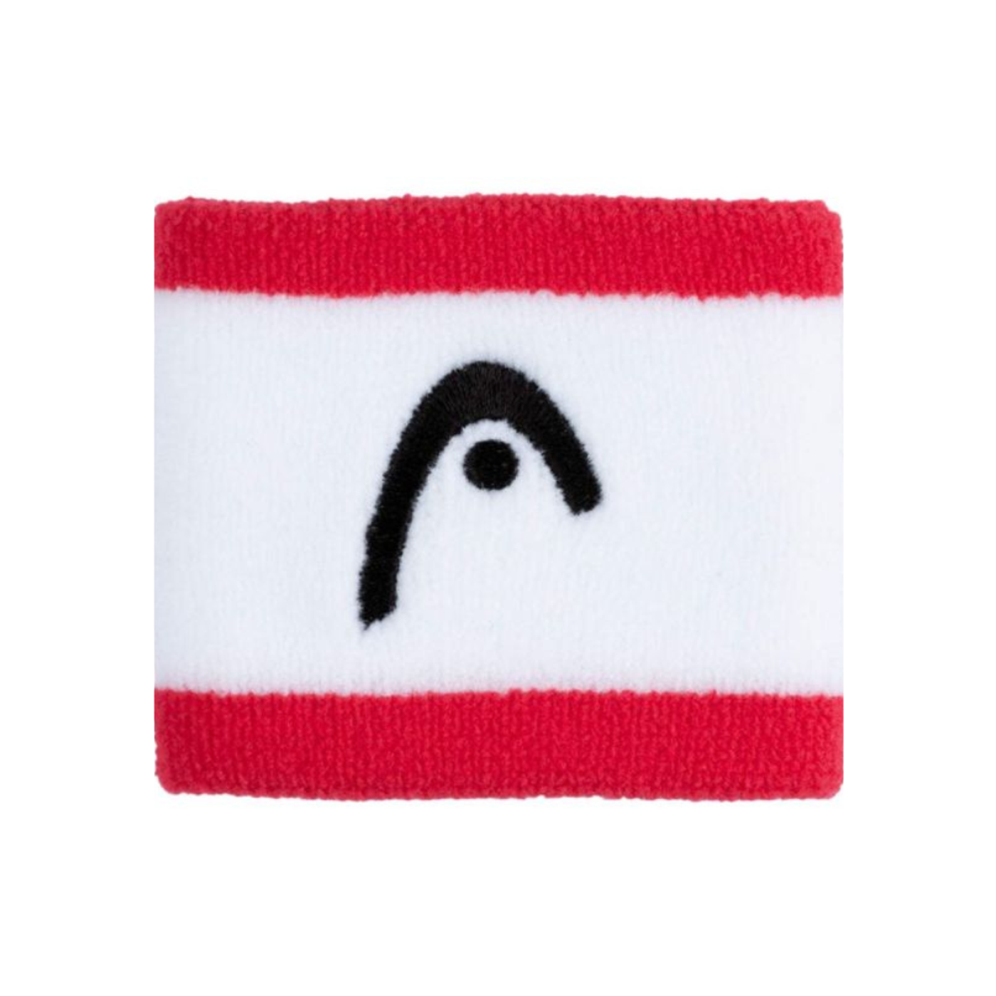 Poignets Éponge Head 2.5" Striped Blanc/Rose x2