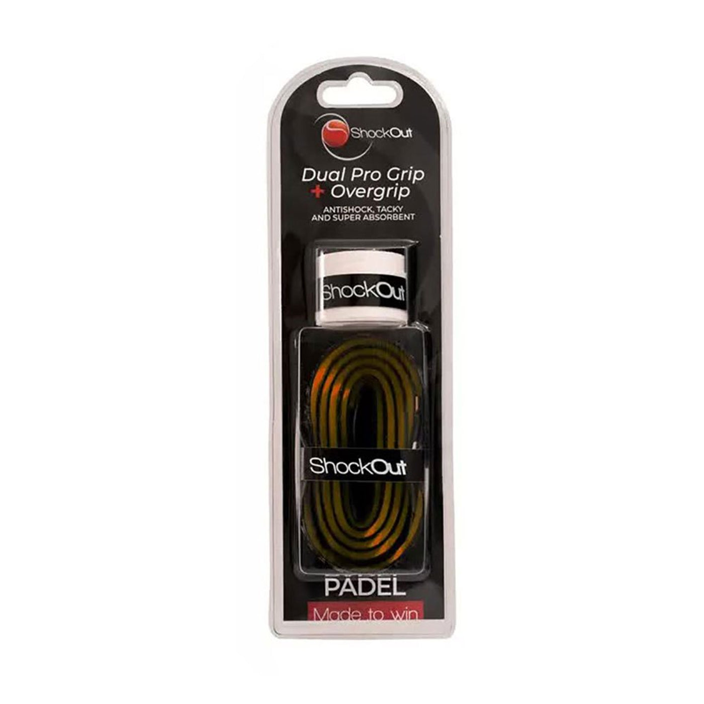 Grip et Surgrip Shockout Dual Pro Noir Orange